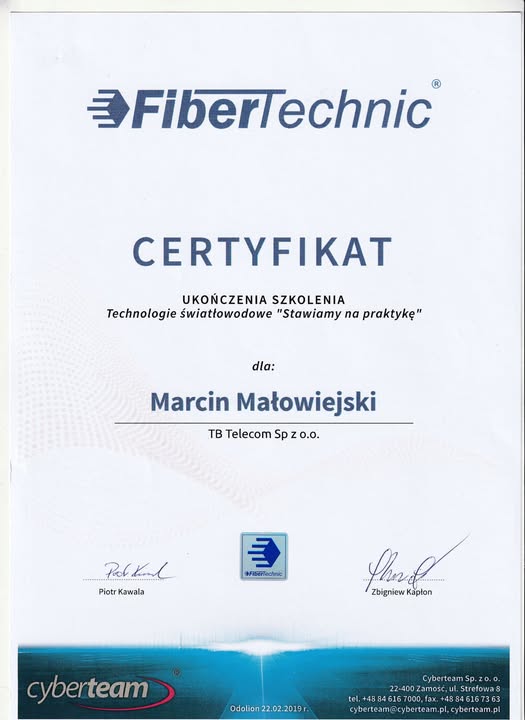 Szkolenia